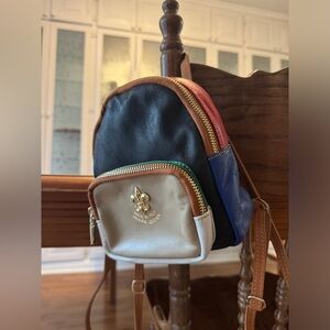 Italian Artisan Alessia Womens Luxury Lightweight Leather Backpack Made In Italy